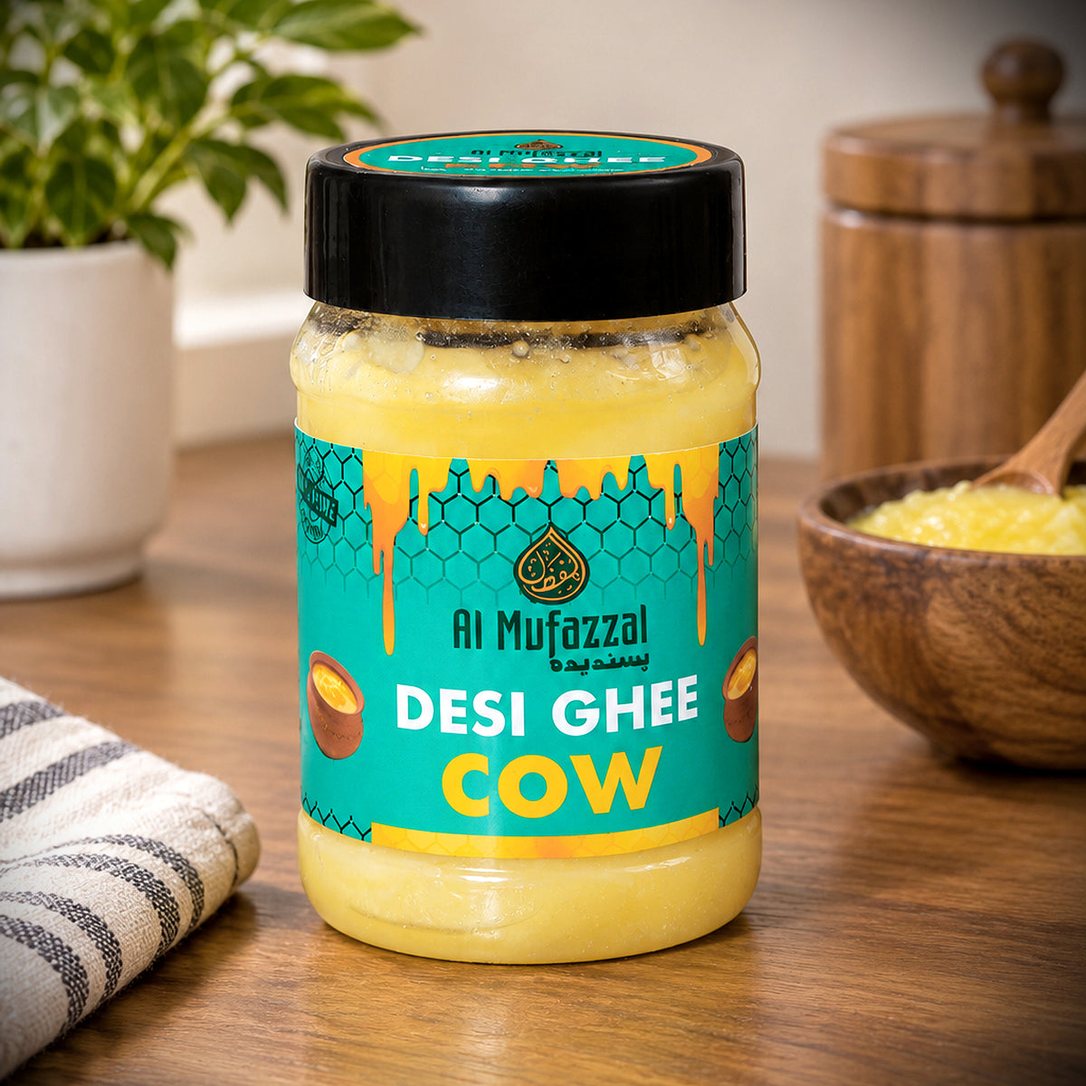 Al Mufazzal Pure Cow Desi Ghee – 500gm