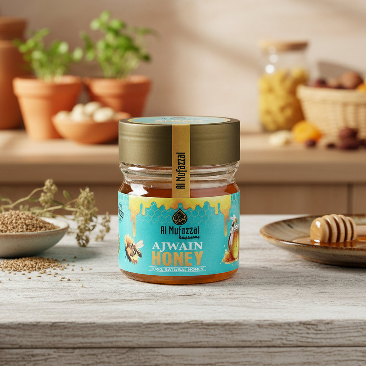 Al Mufazzal Pure Ajwain Honey – 500gm